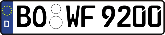 BO-WF9200