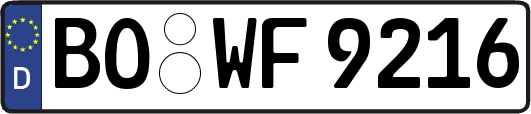BO-WF9216