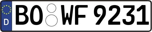 BO-WF9231