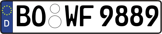 BO-WF9889