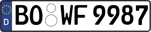 BO-WF9987