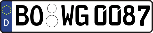 BO-WG0087