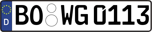 BO-WG0113