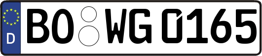 BO-WG0165