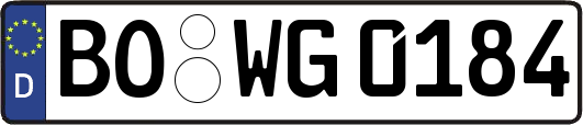 BO-WG0184