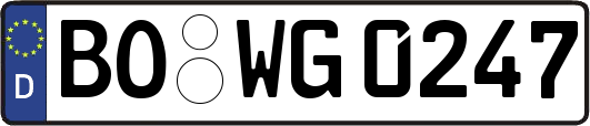 BO-WG0247