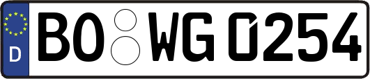 BO-WG0254