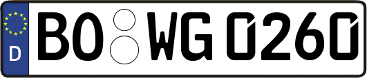 BO-WG0260