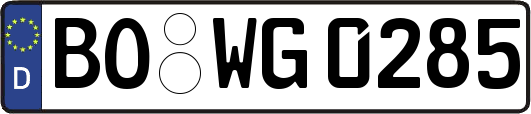 BO-WG0285
