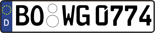 BO-WG0774