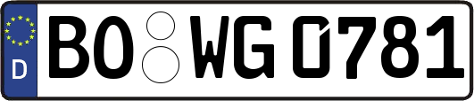 BO-WG0781