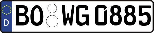 BO-WG0885