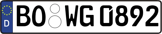 BO-WG0892