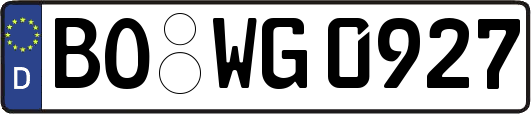 BO-WG0927