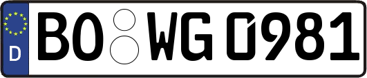 BO-WG0981
