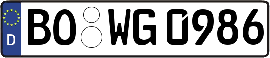 BO-WG0986