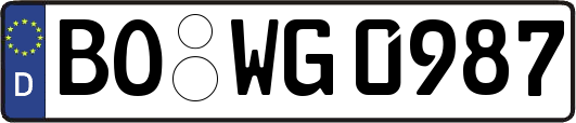 BO-WG0987