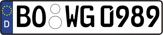 BO-WG0989