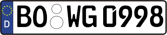 BO-WG0998
