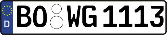 BO-WG1113