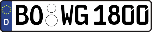 BO-WG1800