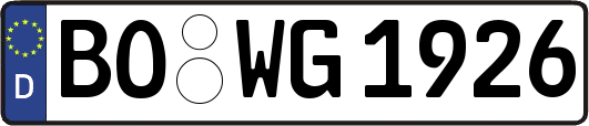 BO-WG1926