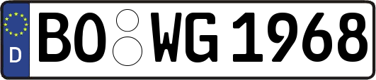 BO-WG1968