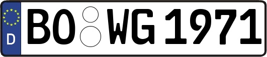 BO-WG1971