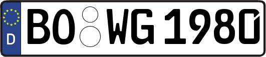 BO-WG1980