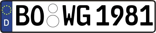 BO-WG1981