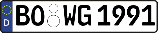 BO-WG1991