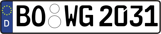 BO-WG2031