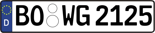 BO-WG2125