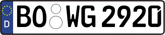 BO-WG2920