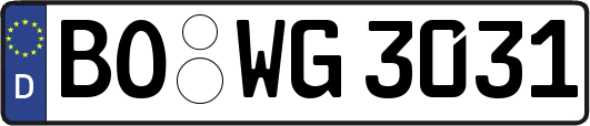 BO-WG3031