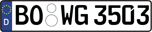 BO-WG3503