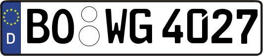 BO-WG4027