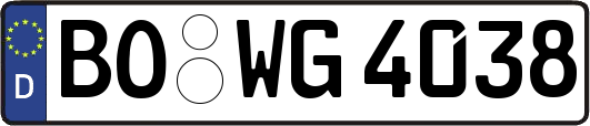 BO-WG4038