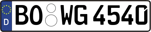 BO-WG4540