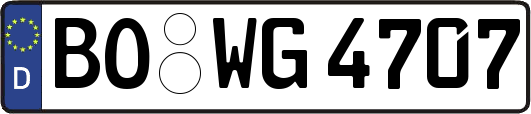 BO-WG4707