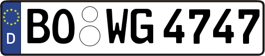 BO-WG4747