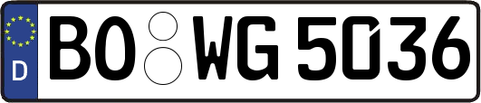 BO-WG5036