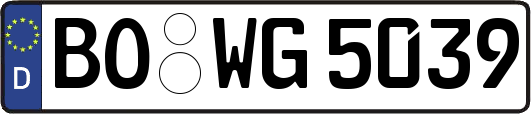 BO-WG5039