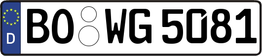 BO-WG5081