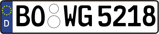 BO-WG5218