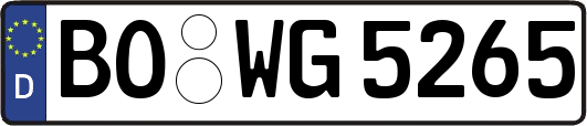 BO-WG5265