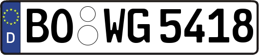 BO-WG5418