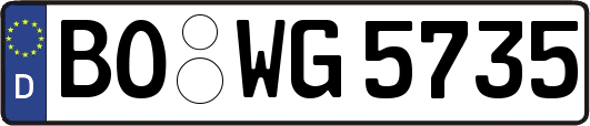BO-WG5735