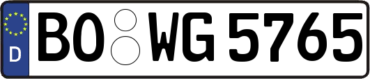 BO-WG5765