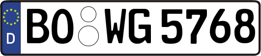 BO-WG5768